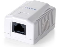 Roseta EQUIP 1xRJ45/H Cat.5e Blanco (EQ235111)