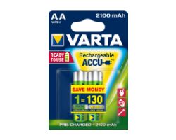 Pilas Recargables Varta AA Blister 2 (56706101402)