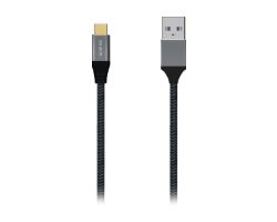 Cable AISENS USB-C/M a USB-A/M 0.5m Gris (A107-0630)