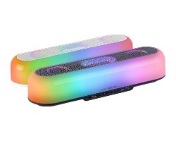 Barra de Sonido Mars Gaming 20W RGB BT Negra (MSBORB)