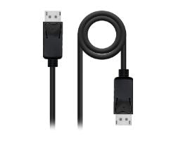 Nanocable DP/M a DP/M 1m Negro (10.15.2801)
