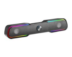 Barra Sonido Mars Gaming 2.0 Bluetooth 5.0 Negra (MSBX)