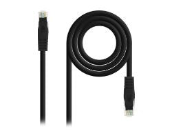 Latiguillo Nanocable Cat6a 30cm Negro(10.20.1800-L30BK)