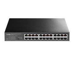 Switch CUDY 24xRJ45 GbE Rack Negro (GS1024)