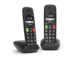 Teléfono Inalámbrico Gigaset E290 DUO Negro (L36852)