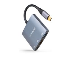 Adaptador Nanocable USB-C a USB-A/C/HDMI (10.16.4306)