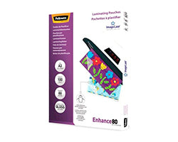 Fundas Plastificar Fellowes A3 80 Micras 100U (5306207)