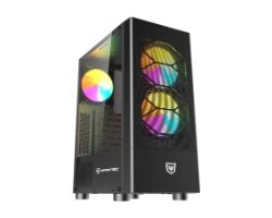 Caja Nfortec ATX mATX ITX Negra (NF-CS-CAELUM-BLACK)