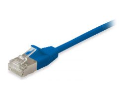 Latiguillo EQUIP Cat.6a S/FTP 0.5m Azul (EQ606133)