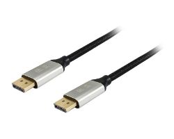 Cable EQUIP DP/M a DP/M 8K/60Hz 3m Negro (EQ119263)