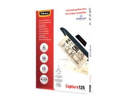 Funda Plastificar Fellowes A3 125 Micras 100U (6003401)