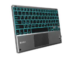 Teclado SUBBLIM Retroiluminado BT Gris (SUB-KBT-SMBT51)