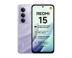 Smartphone XIAOMI Redmi 15 6.9" 8Gb 256Gb 4G Púrpura