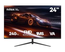 Monitor NILOX 24" 240Hz VA LCD FHD Negro (NXM24FHD2401)