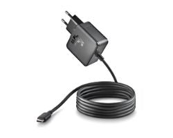 Cargador de Pared NGS GaN 45W 1xUSB-C Negro (GAN45W-C)