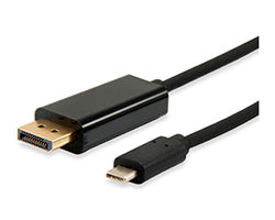 Cable EQUIP USB-C/M a DP/M 1.8m Negro (EQ133467)