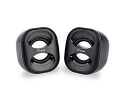 Altavoces EQUIP Life 2.0 6W 3.5mm USB Negro (EQ245330)