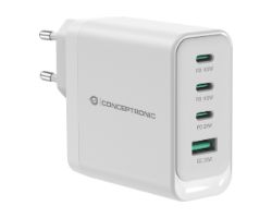 Cargador CONCEPTRONIC USB-A/C 100W PD3.0 (ALTHEA22W100)