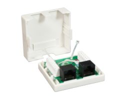 Roseta Nanocable RJ45 Cat.5e UTP 2 Tomas (10.21.1002)