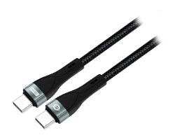 Cable CONCEPTRONIC USB-C M/M 100W 2m Negro (ETTA01B20)