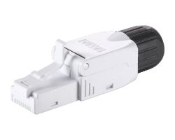 Conector EQUIP RJ45 Cat6a Kit 5 Negro/Blanco (EQ121162)