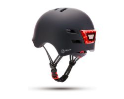 Casco Youin LED Frontal/Trasera Talla M Negro (MA1010M)