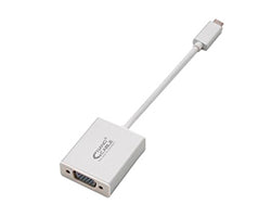 Nanocable USB-C/M a VGA/H 10cm Plata (10.16.4101)