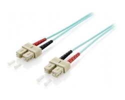 Fibra Óptica EQUIP SC/M a SC/M 2m Turquesa (EQ255322)