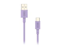 Cable NUBBEH Elisium USB-A/USB-C 1m Lila (NBTCABLACP1)