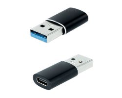 Nanocable USB-A/M 3.1 a USB-C/H Negro (10.02.0012)