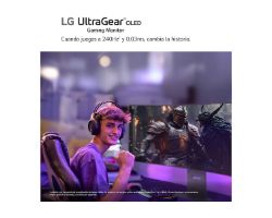 Monitor Gaming LG 27" OLED QHD 240Hz 0.03ms(27GX704A-B)