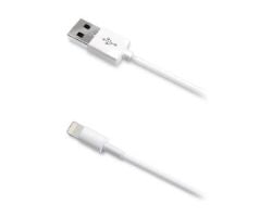 Cable CELLY Lightning 1m Blanco (USBLIGHT)