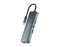 Dock Station AISENS USB-C a HDMI/USB/PD (ASUC-5P011-GR)