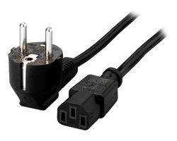 Cable Alimentación EQUIP CEE7/H a C13/H 1.8m (EQ112120)