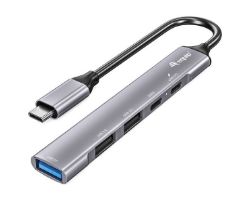 Hub EQUIP USB-C a 2xUSB 2.0 1xUSB-A 2xUSB-C (EQ128962)
