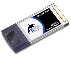 T. Red PCMCIA ECOM Wireless 125Mbps MIMO(EW125TGPCM)