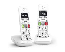 Teléfono Inalámbrico Gigaset E290 DUO Blanco (L36852)