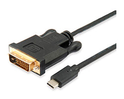 Cable EQUIP USB-C macho a DP DVI 24+1 1.8m (EQ133468)