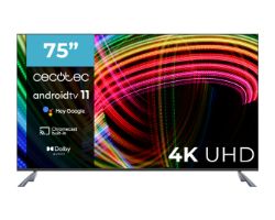 TV CECOTEC ALU30075S 75" LED 4K UHD Smart TV (02627)