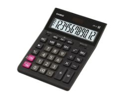 Calculadora Casio Sobremesa 12 Dígitos Negra (GR-12-W)