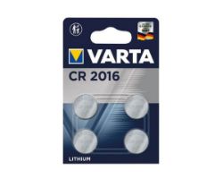 Pilas Varta Lithium Coin CR2016 Blister 4 (6016101404)