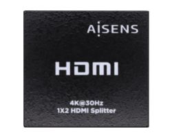 Splitter AISENS 4K UHD 3D 2xHDMI Out Negro (A123-0506)