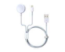 Cable Cargador Devia 2en1 AppleWatch iPhone (DSTSMWCC)