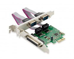 Controladora CONCEPTRONIC PCIe Paralelo/RS-232 (SPC01G)