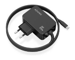 Cargador Pared AISENS USB-C 65W (ASCH-1PD65WL033-BK)
