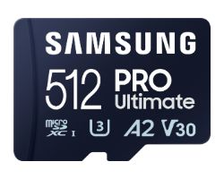 Samsung Micro SDXC 512Gb + Adaptador SD (MB-MY512SA/WW)