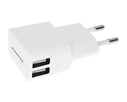 Cargador Pared CONCEPTRONIC USB 5V Blanco (CTWLL2AW5)