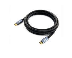 Cable EQUIP USB-C/M a USB-C/M Negro (EQ128357)