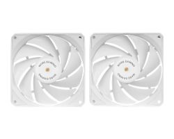 Ventilador Caja Mars Gaming 12cm Blanco Kit2 (MFNCLX2W)