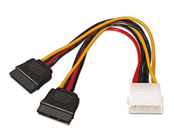 Nanocable SATA/M a 2xSATA/H 20cm (10.19.0103)